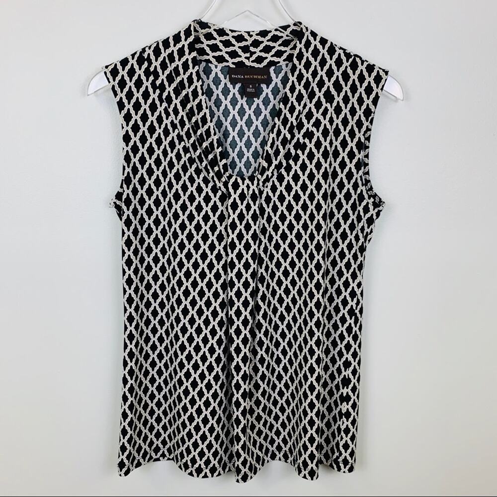 Dana Buchman Sleeveless Career Top, Size S